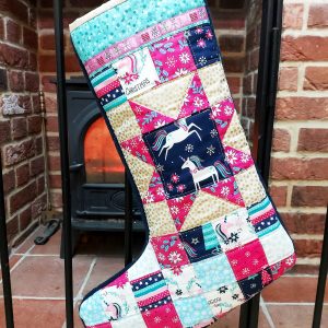Handmade Christmas Stockings front full stocking 1