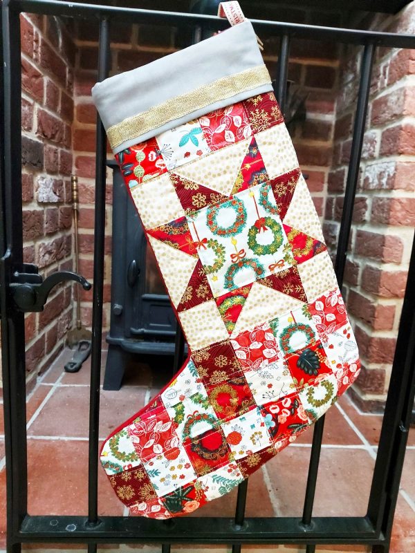 Handmade Christmas Stockings front full stocking 3