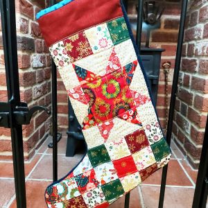 Handmade Christmas Stockings front full stocking 4