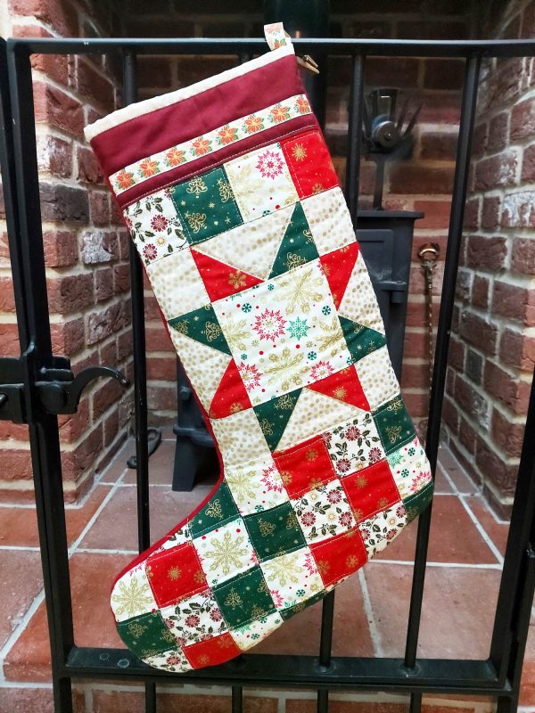 Handmade Christmas Stockings front full stocking 5